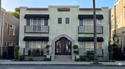 Front view of building showing it's great character - 219 Redondo Ave