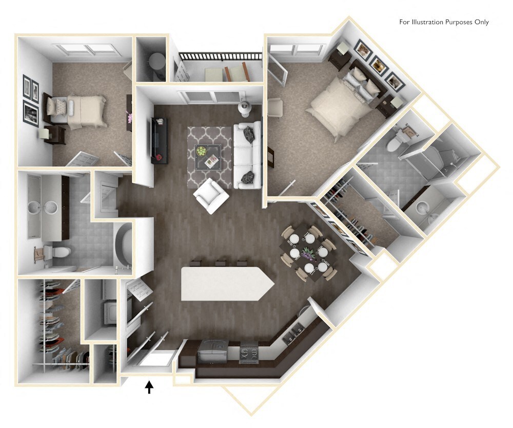Floor Plan - B6 2x2