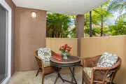 Plan A - Patio - Amberwood Apartments