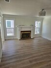 Living room/fireplace - 6412 Fountain Ave Apartments Unit 6412