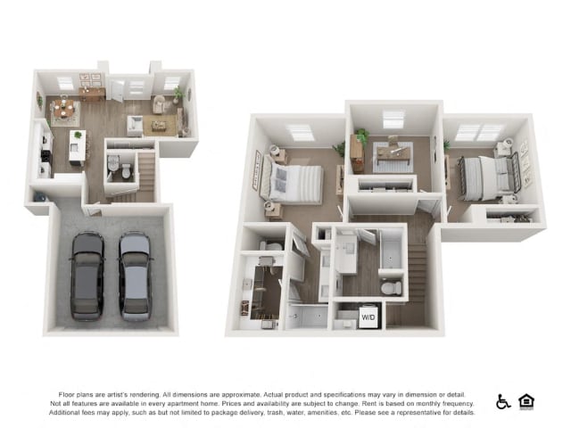 Floor Plan - Zaragoza - San Carlo I Townhomes