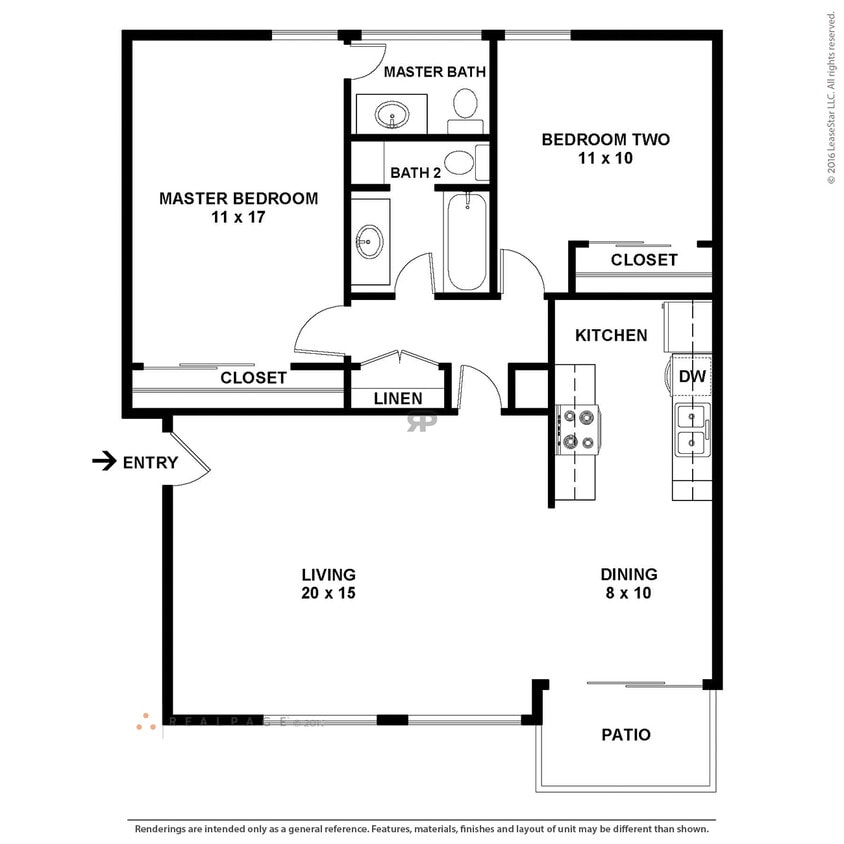 Floor Plan - 2x1.5M