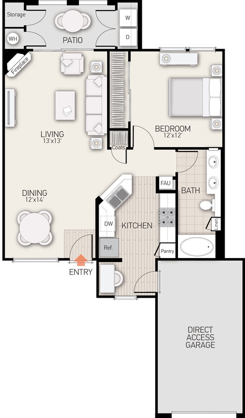 Floor Plan - Quail Ridge - Plan C