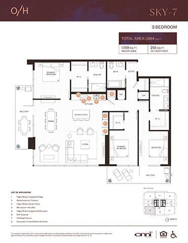 Floor Plan - Plan SKY7