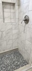 New tile in bathroom - 5614 Riverton Ave House