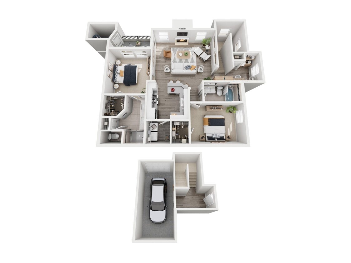 Floor Plan - B3 2x2