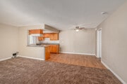 1BR, 1BA - 680SF - Living Room/Dining Room - El Dorado Apartments