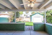 Outdoor patio and view into the yard - 1719 W 39th St