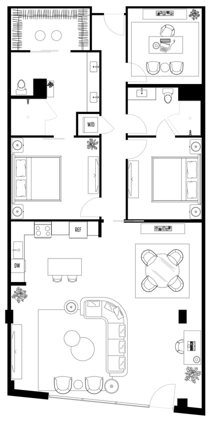 Floor Plan - LIVE WORK SEVEN