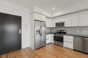 Front Entry of Apartment and Kitchen - Gramercy Park by Wiseman