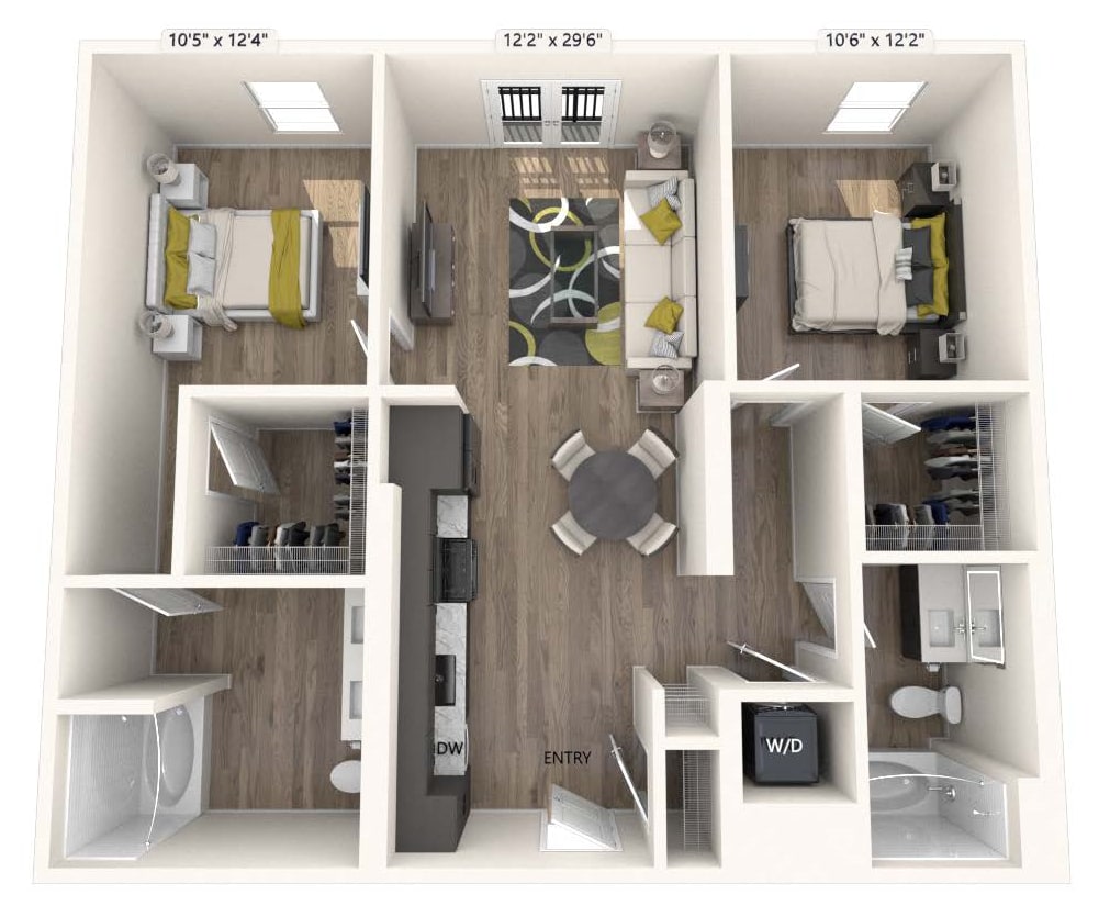 Floor Plan - BM2-Upgrade-1021-1029sf