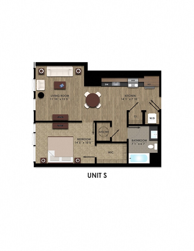 Floor Plan - 1-S