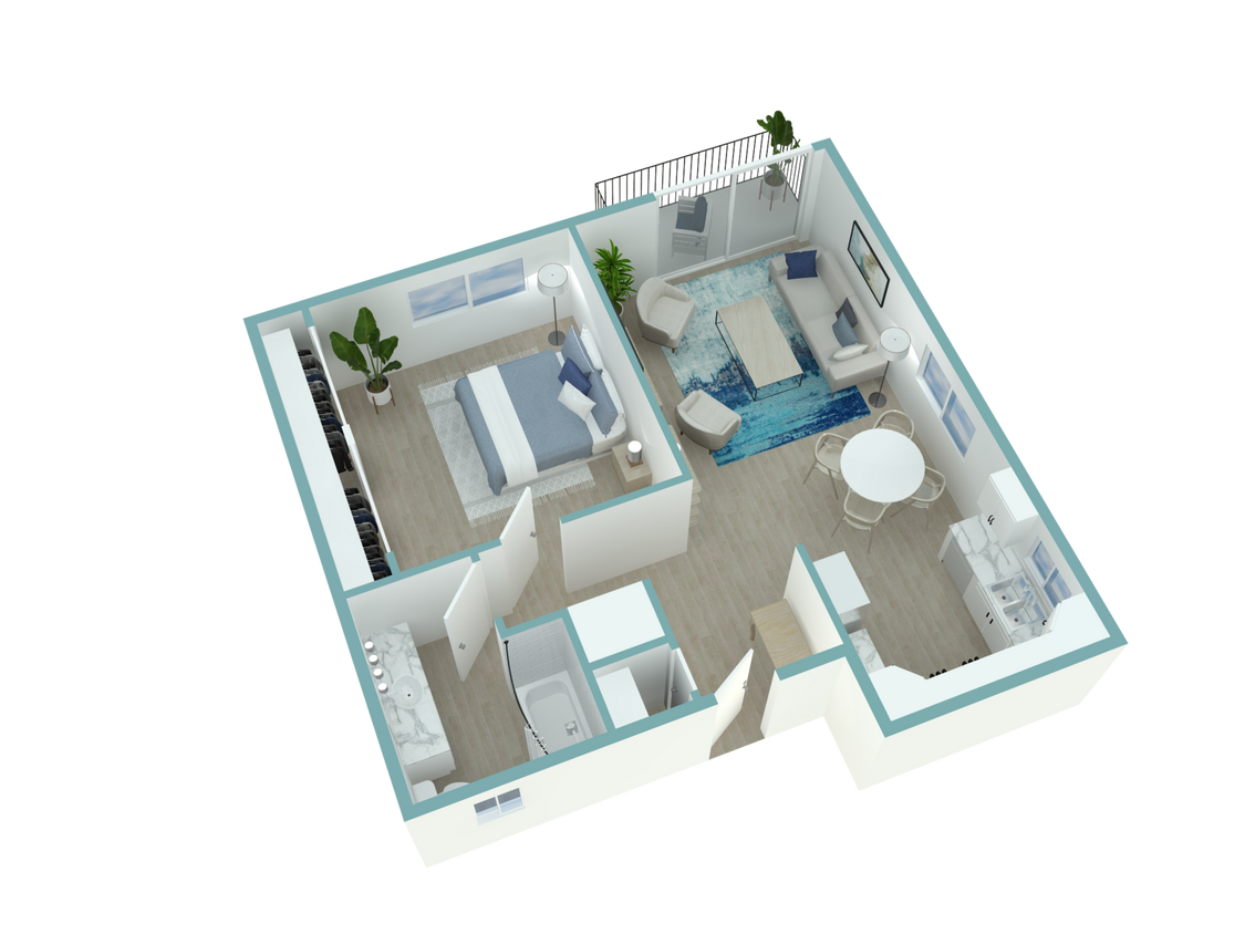 Floor Plan - Zest