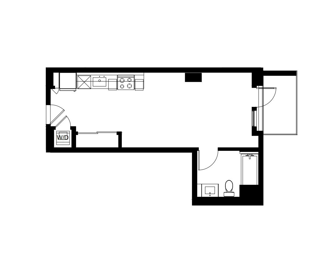 Floor Plan - S-7 (M)- Studio
