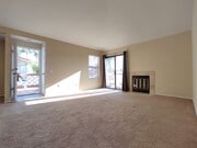 living room, to private balcony - 9428 Twin Trails Dr Unit 302