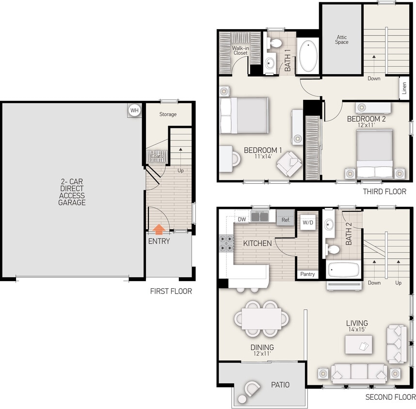 Floor Plan - Quail Ridge - Plan L