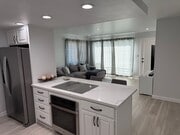 closed curtain view - 72 The Strand Unit OCEANFRONT