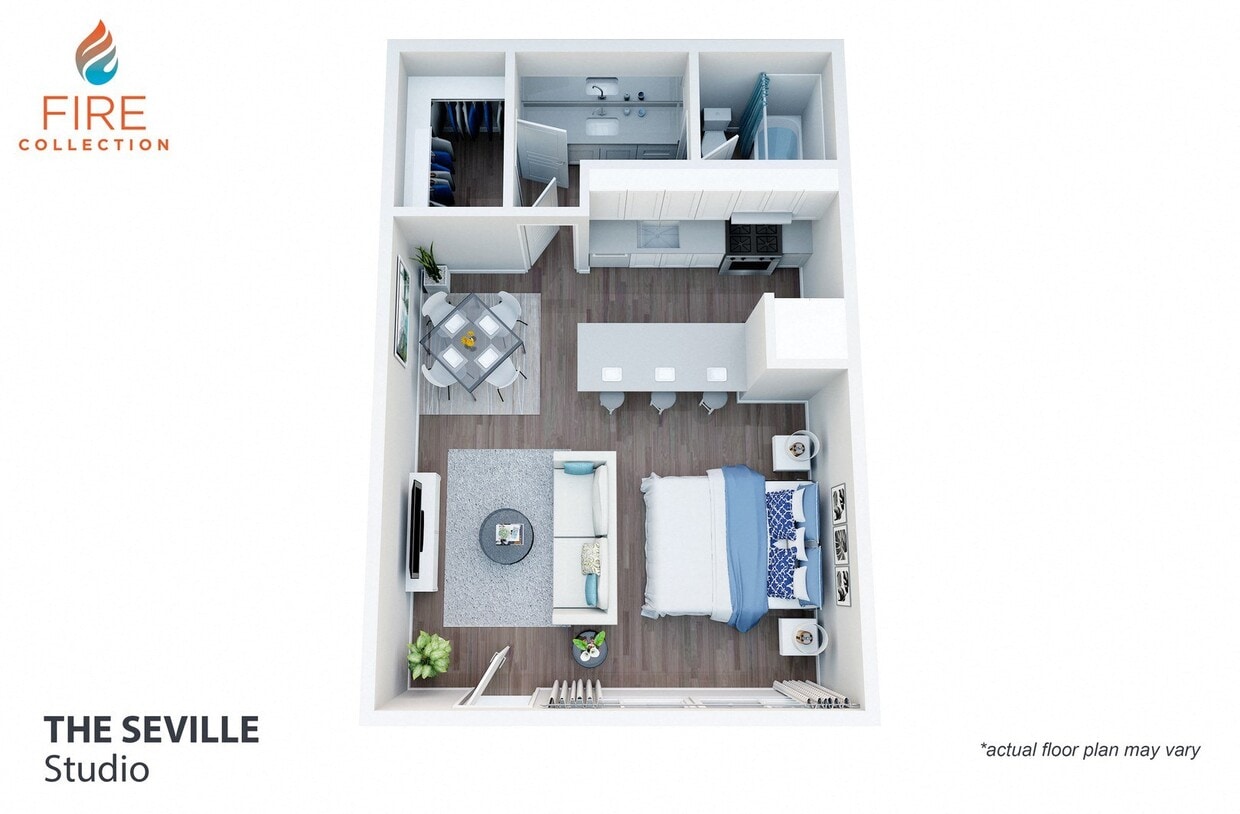 Floor Plan - Studio