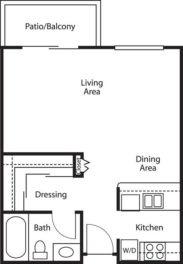 Floor Plan - Studio Alt