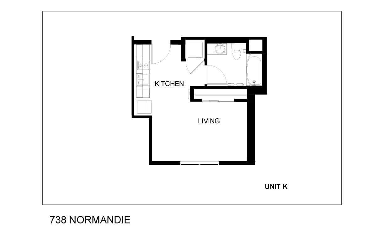 Floor Plan - Studio - K