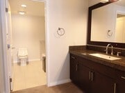 Master bathroom/Vanity - Atlantic Times Square Apartments