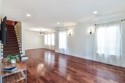 View of living/dining room from entry - 8459 W 4th St