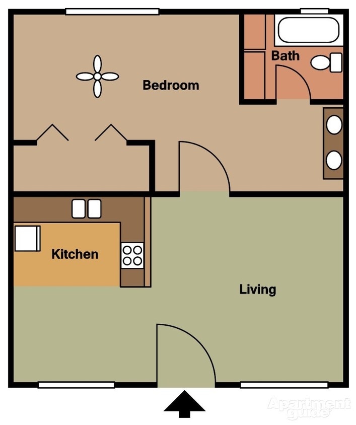 1BR/1BA - DC_1-AP
