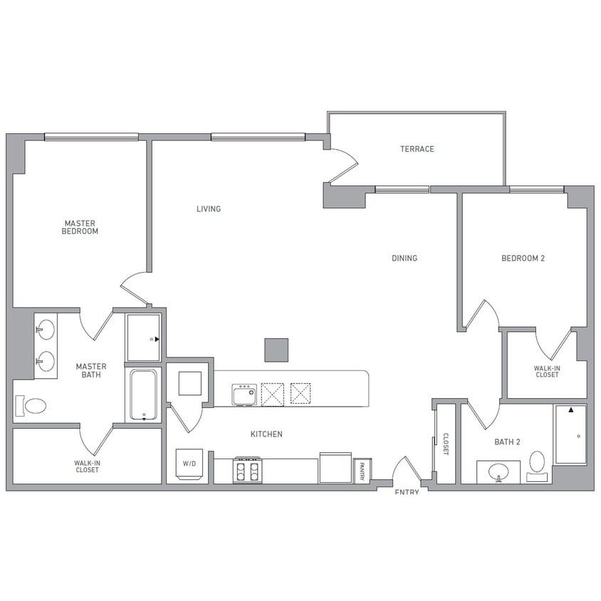 Floor Plan - PH203