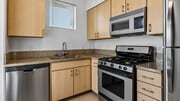 Kitchen with Stainless Steel Appliances - Hikari