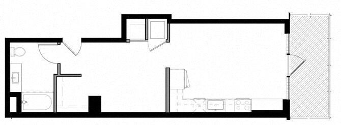 Floor Plan - SG w/ Balcony