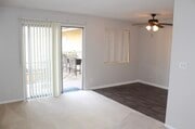 Slider to patio area off the living room. - 2502 Manhattan Beach Blvd Unit 16