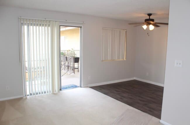 Slider to patio area off the living room. - 2502 Manhattan Beach Blvd Unit 16