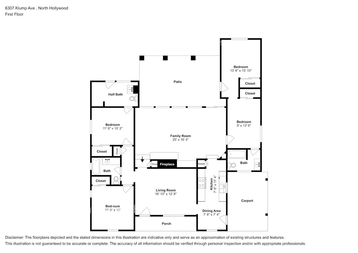 3D Tour - 6307 Klump Ave House