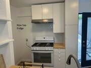 kitchen now has fridge - 10769 Redmont Ave