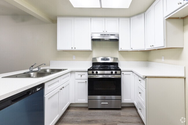 1BR. 1BA - 600SF - Kitchen - Belcourt Seniors Apartments 55+