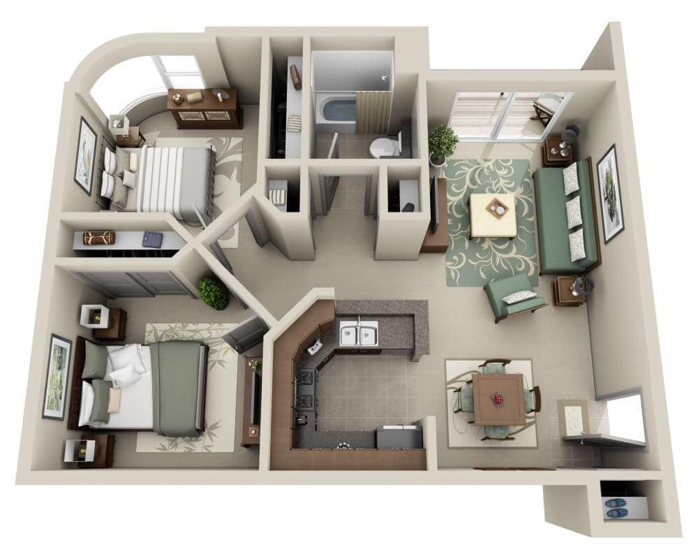 Floor Plan - Breakers (B1A)