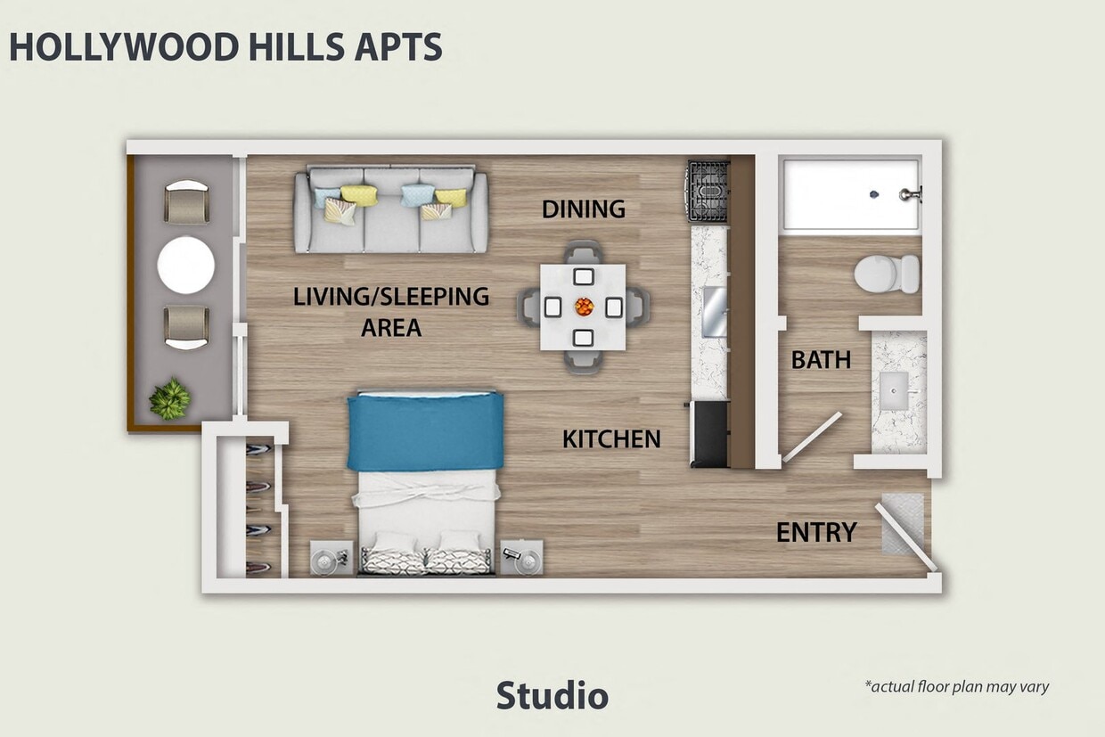 Floor Plan - Studio