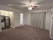 Studio Living Area - 1319 14th St Apartments Unit E