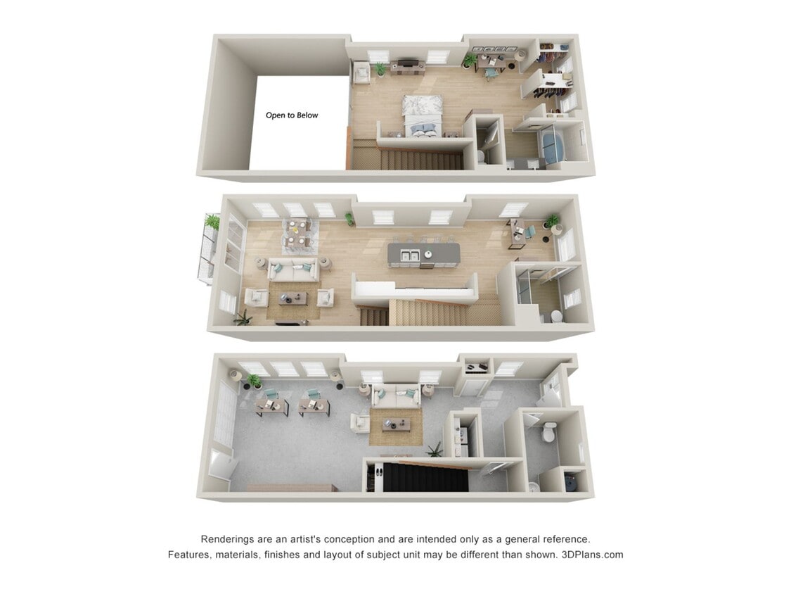 Floor Plan - 1x2.5LW-2334