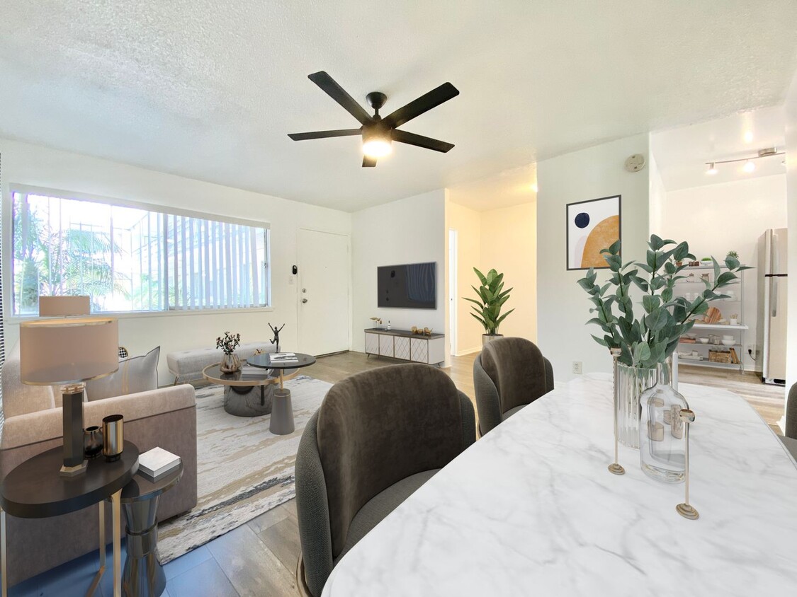 Floor Plan - 1BD/1BTH