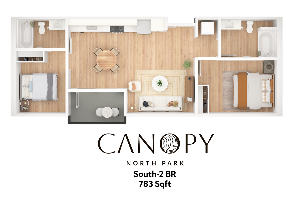 SOUTH-2BR-V2 (1).jpg - 2 Bedroom; 2 Bathroom