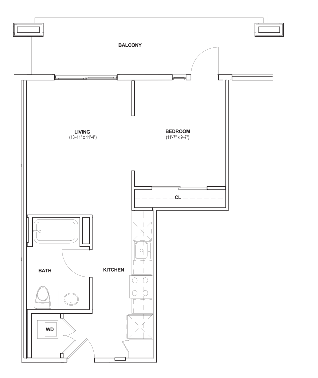Floor Plan - 1C