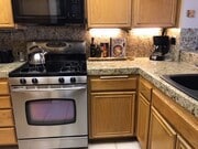 Great space for cooking, under cabinet lighting - 29509 Cara Way Townhome