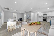 Dining/Living Area/Kitchen View - 120 E Rose Ave House