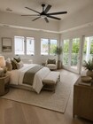 spacious master bedroom with balcony - 244 S Almont Dr