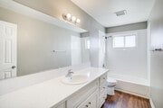 2BR, 1BA - 780SF - Bathroom - Nicolet Apts