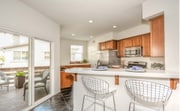 Kitchen and additional dining area - 1400 Cobblestone Ln Townhome