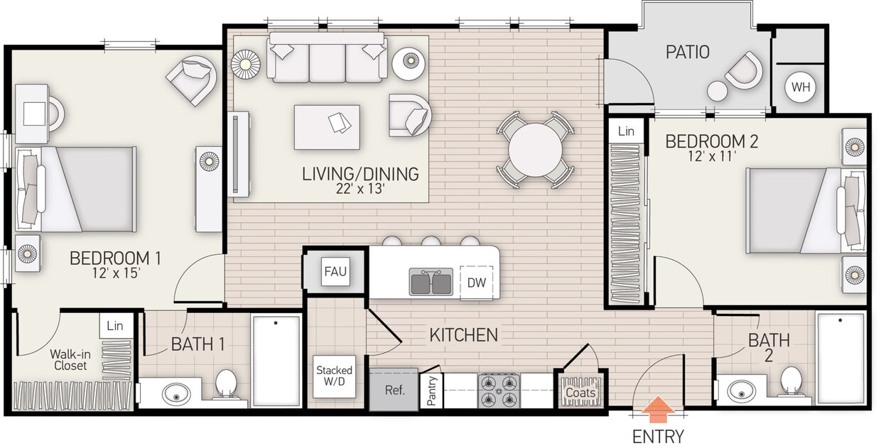 Floor Plan - Posare - Plan L