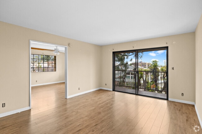 3BR, 2BA - 1,200SF - Living Room - 301 East Verdugo Ave