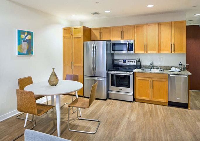 Floor Plan - Unfurnished Jr. One Bedroom One Bathroom